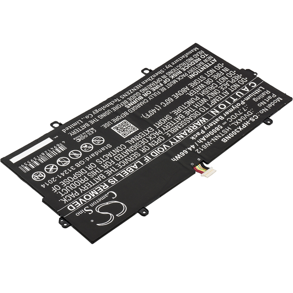 Compatible battery replacement for HP  DV04XL, 864265-855, 863693-2C1, HSTNN-W612-DP, 863693-2B1...