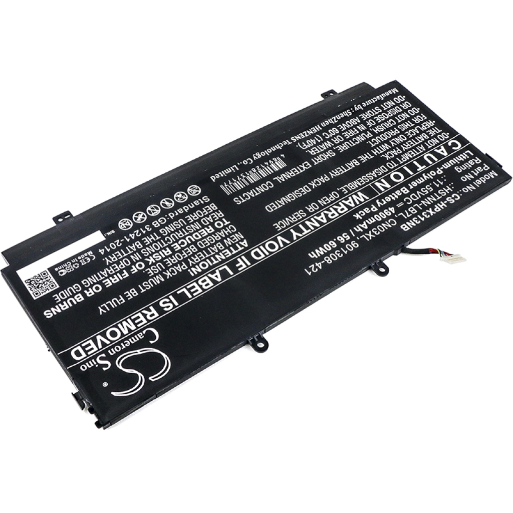 Compatible battery replacement for HP  901345-855, 901308-421, HSTNN-LB7L, CN03XL, CN03057XL