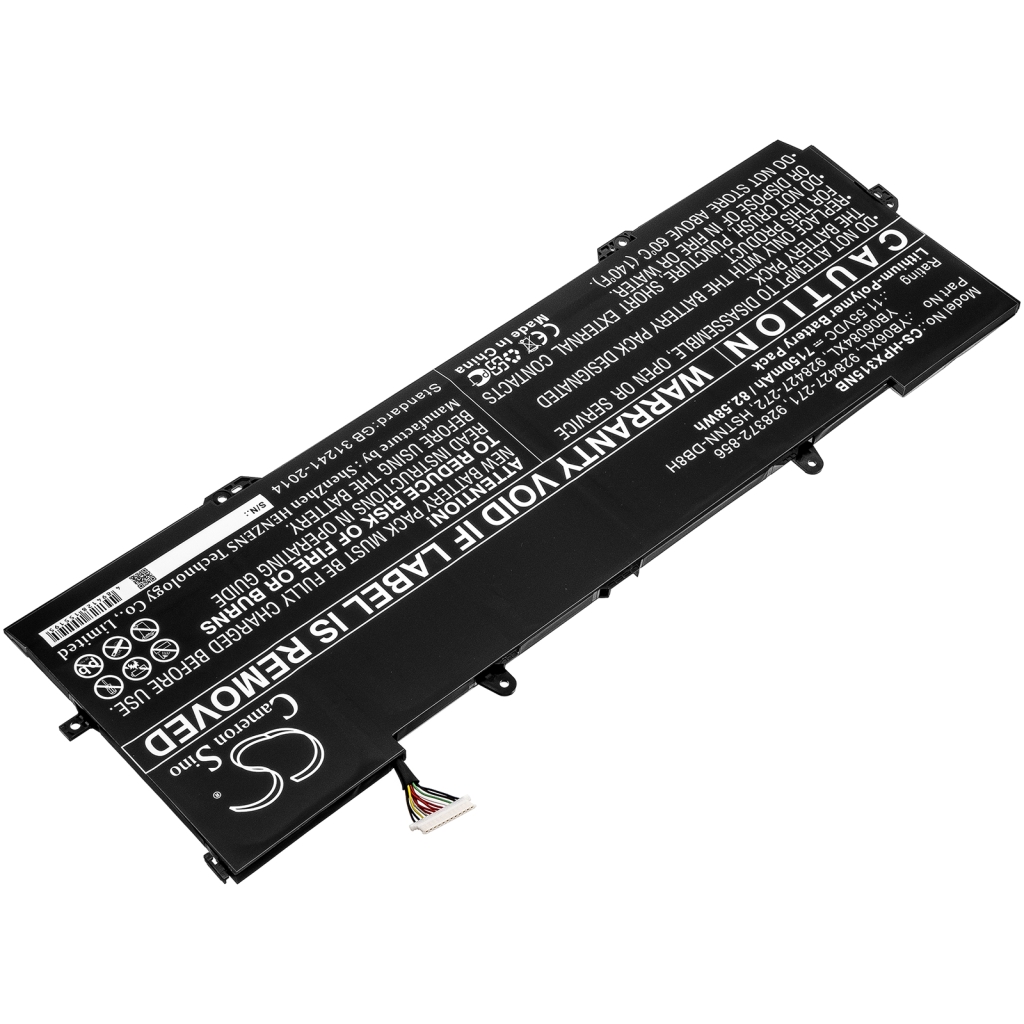 Compatible battery replacement for HP  YB06XL, 928372-856, YB06084XL, HSTNN-DB8H, 928427-272...