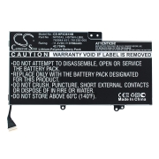 CS-HPX361NB<br />Batteries for   replaces battery 767068-005