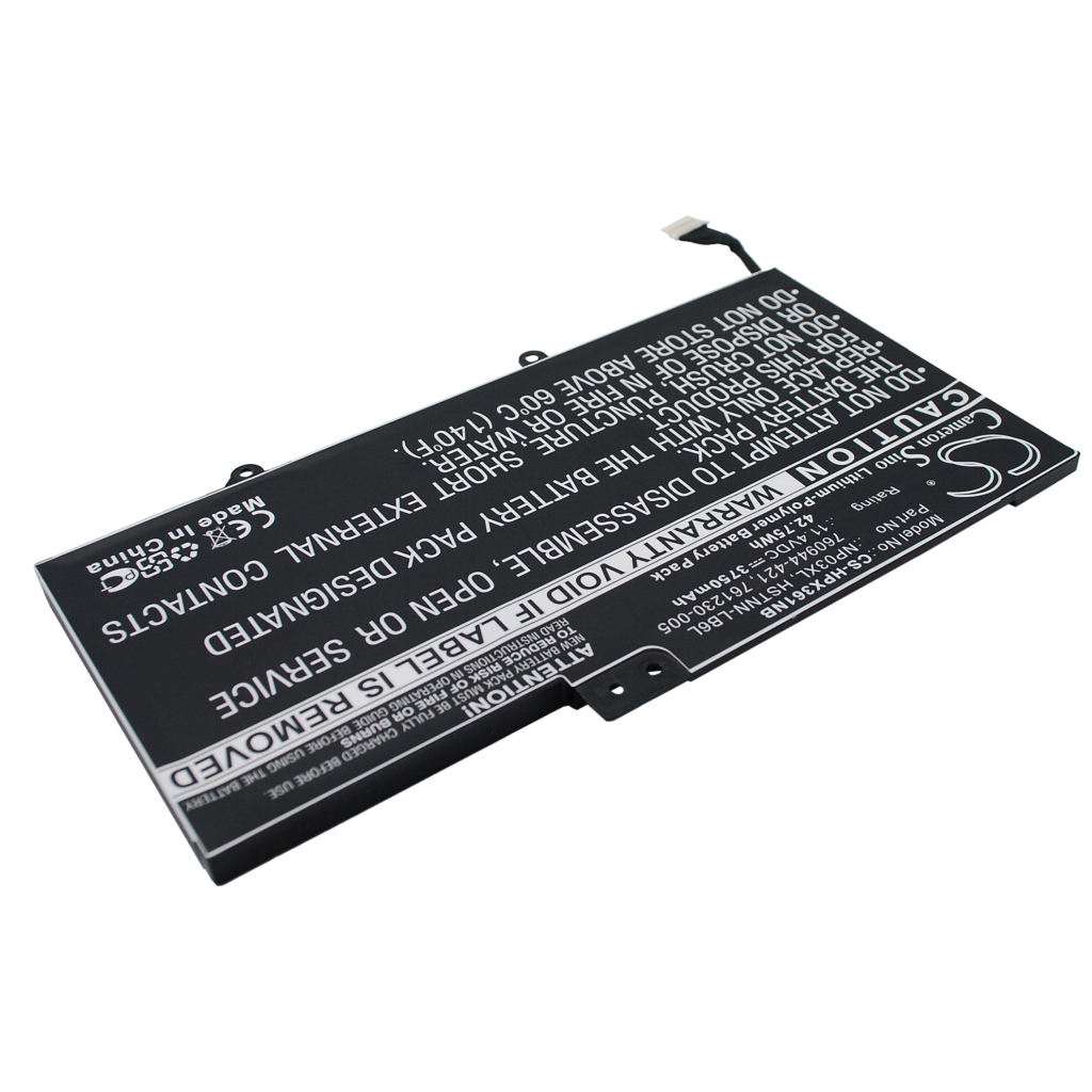 Compatible battery replacement for HP  767068-005, TPN-Q147, 761230-005, TPN-Q146, 760944-541...