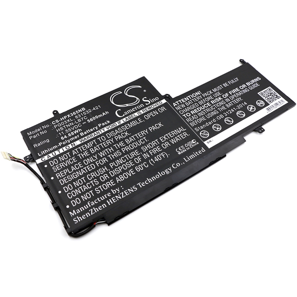 Battery Replaces PG03XL