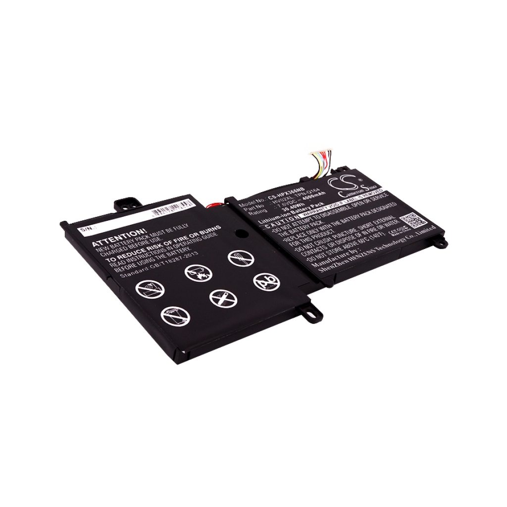 Compatible battery replacement for HP  796355-005, TPN-W112, 796219-541, TPN-Q164, 796219-421...