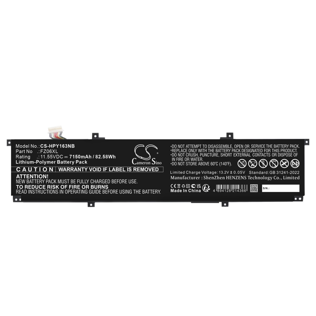 Battery Replaces FZ06083XL