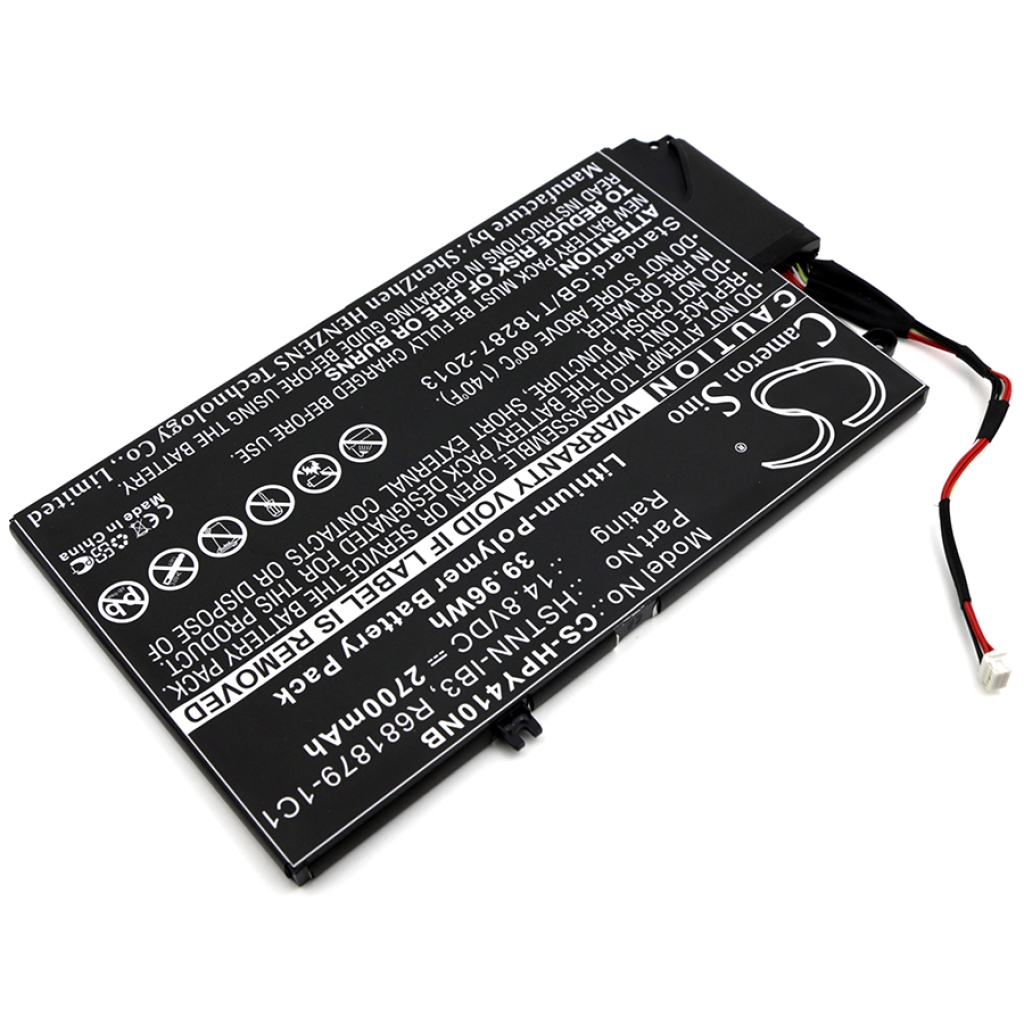 Compatible battery replacement for HP  EL04052XL, 681879-1C1, TPN-C102, EL04, 681879-171...