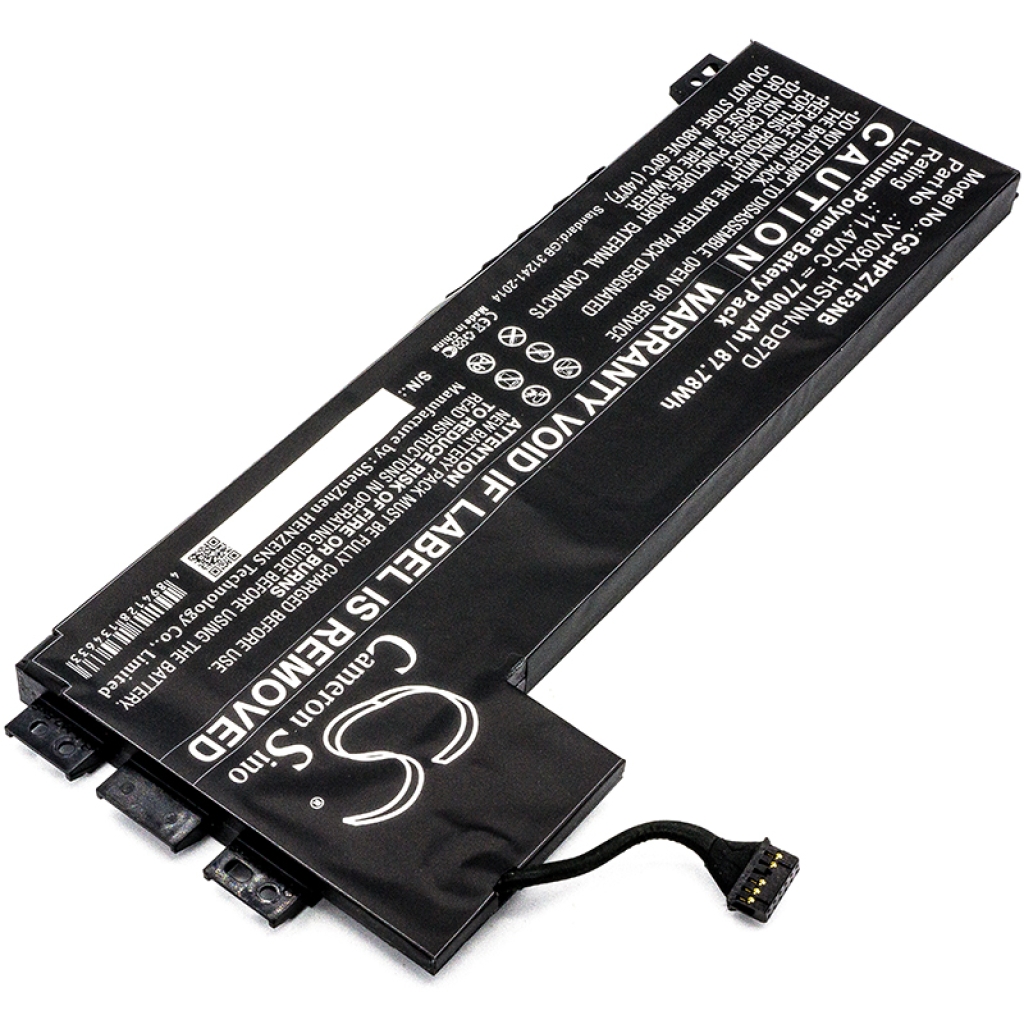 Notebook battery HP ZBook 17 G3