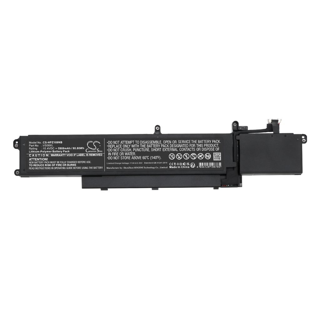 Compatible battery replacement for HP  M85951-271, TPN-IB0N, M85951-171, TPN-DB1F, M86087-005...