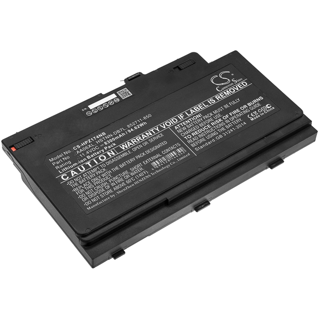 Compatible battery replacement for HP  852527-242, Z3R03UT, HQ-TRE, 852527-241, Z3R03AA-NB...