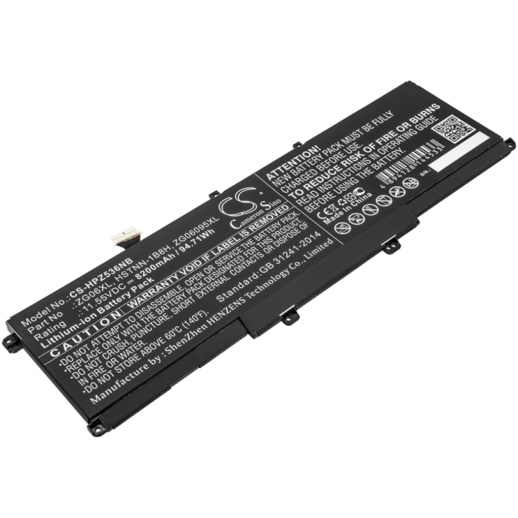 Notebook battery HP CS-HPZ536NB