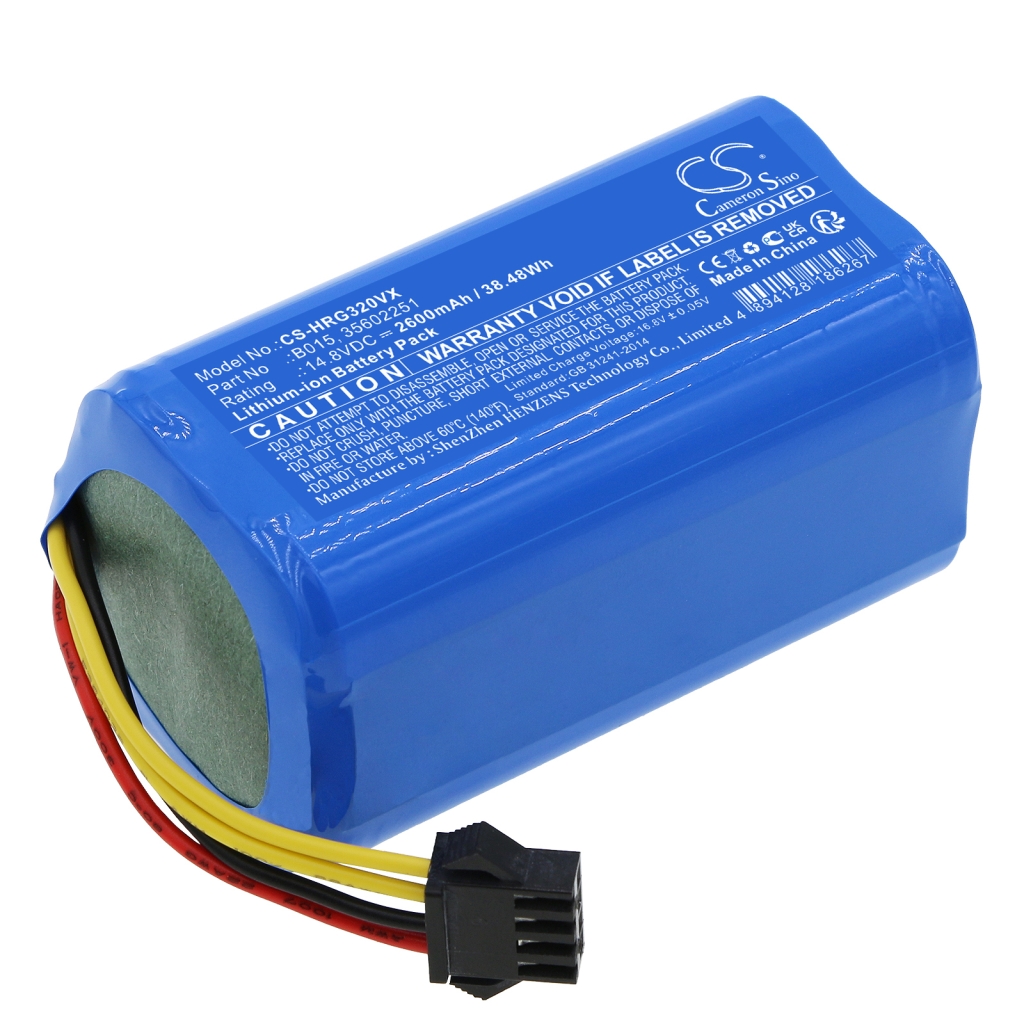 Compatible battery replacement for Hoover  HGO0314BAT, B015, 35602251