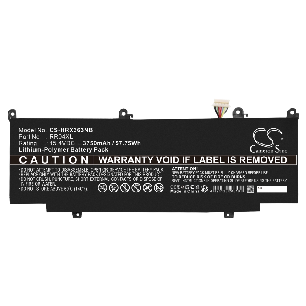 Notebook battery HP CS-HRX363NB