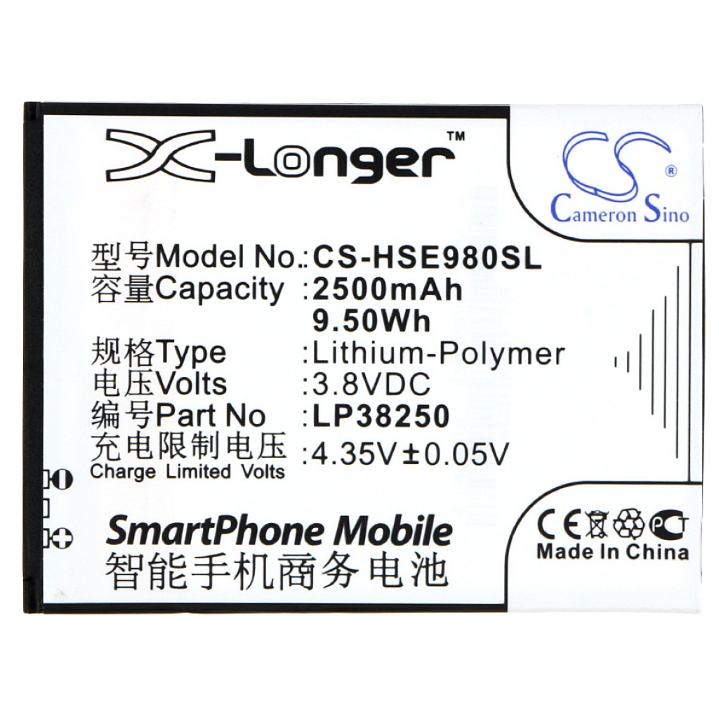 Mobile Phone Battery Hisense CS-HSE980SL