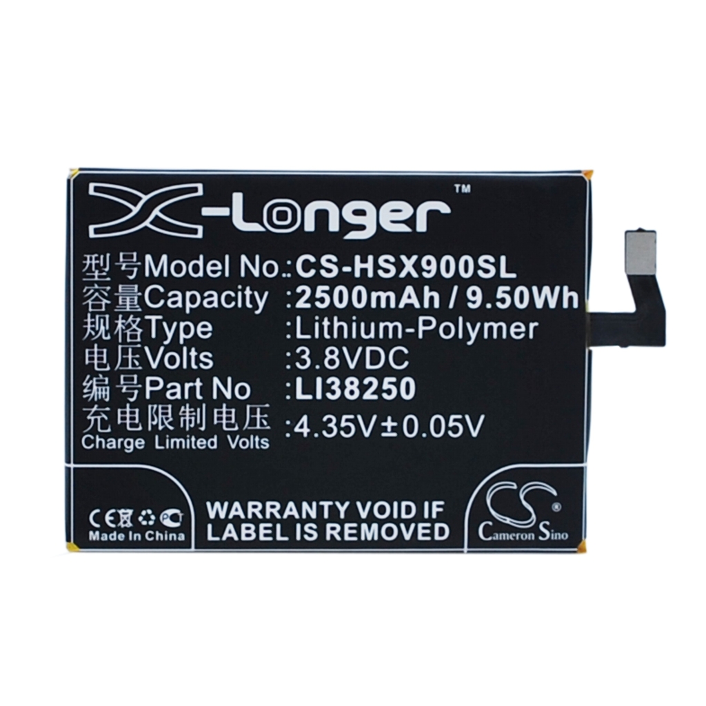 Compatible battery replacement for Hisense  LI38250