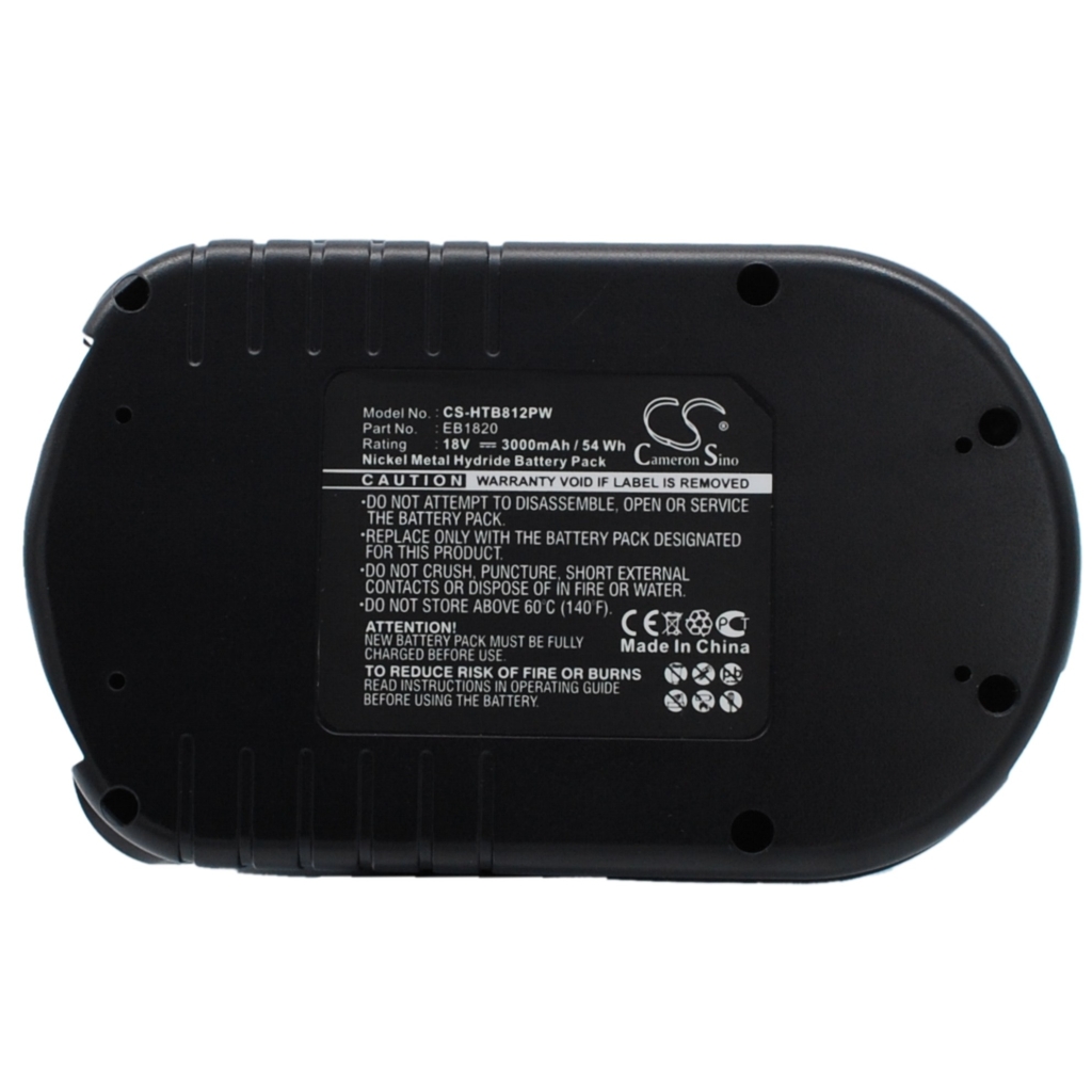 Compatible battery replacement for HITACHI  EB 1830HL, EB 1814SL, EB 1830H, EB 1812S, EB 1826HL...