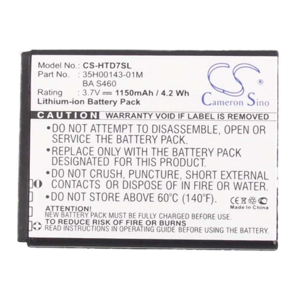 Battery Replaces 35H00143-01M