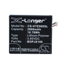 Compatible battery replacement for HTC  35H00239-00M, BOPJX100, B0PJX100, 35H00239-09M