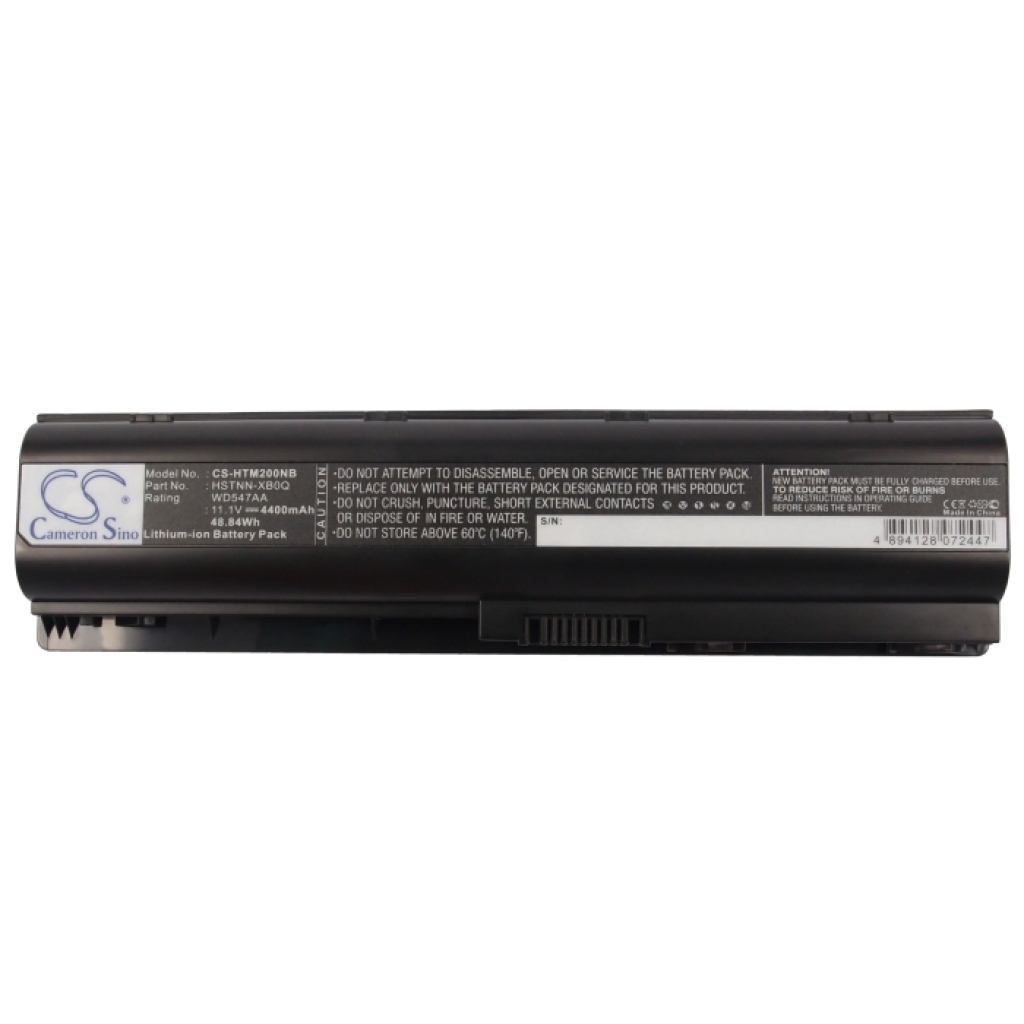 Compatible battery replacement for HP  HSTNN-LB0Q, 582215-241, HSTNN-I77C, WD547AA, HSTNN-DB0Q...