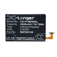 Compatible battery replacement for HTC 35H00236-01M,B0PGE100,BOPGE100