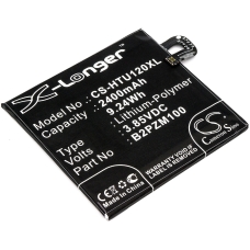 Compatible battery replacement for HTC 35H00270-00M,B2PZM100