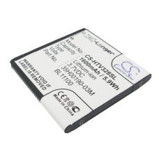 Compatible battery replacement for HTC 35H00177-00M,35H00190-00M,35H00190-02M,35H00190-03M,BA S800...