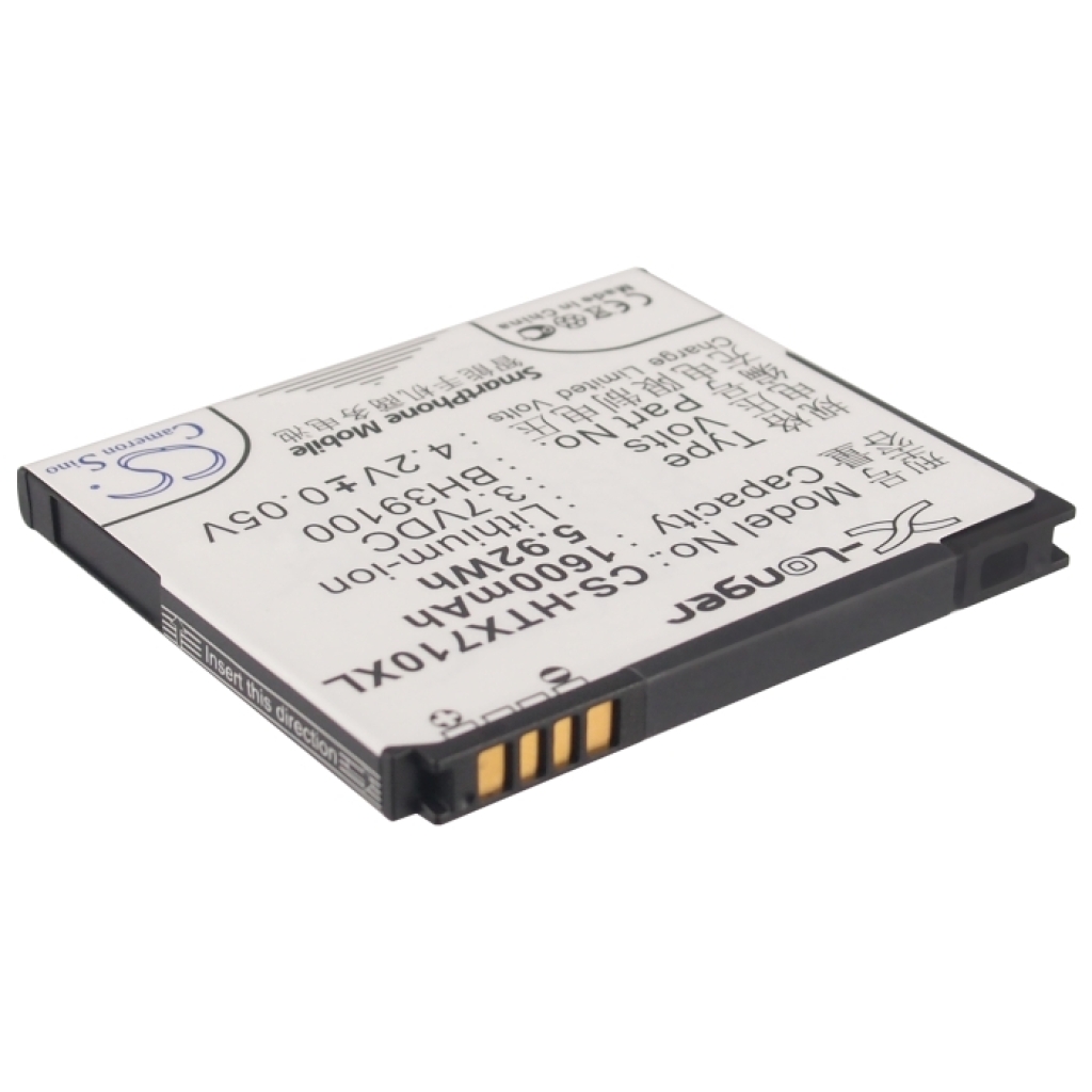 Compatible battery replacement for HTC  35H00167-01M, 35H00167-00M, BH39100, 35H00167-03M