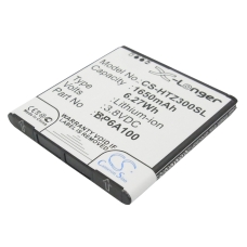 Compatible battery replacement for HTC 35H00190-09M,BP6A100