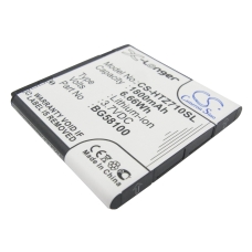 Compatible battery replacement for KDDI 35H00150-00M,35H00150-01M,35H00150-02M,35H00150-06M,BA S560...