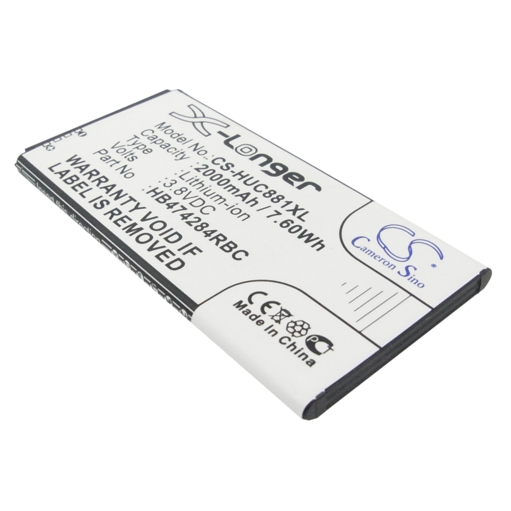 Compatible battery replacement for Huawei  HB474284RBC