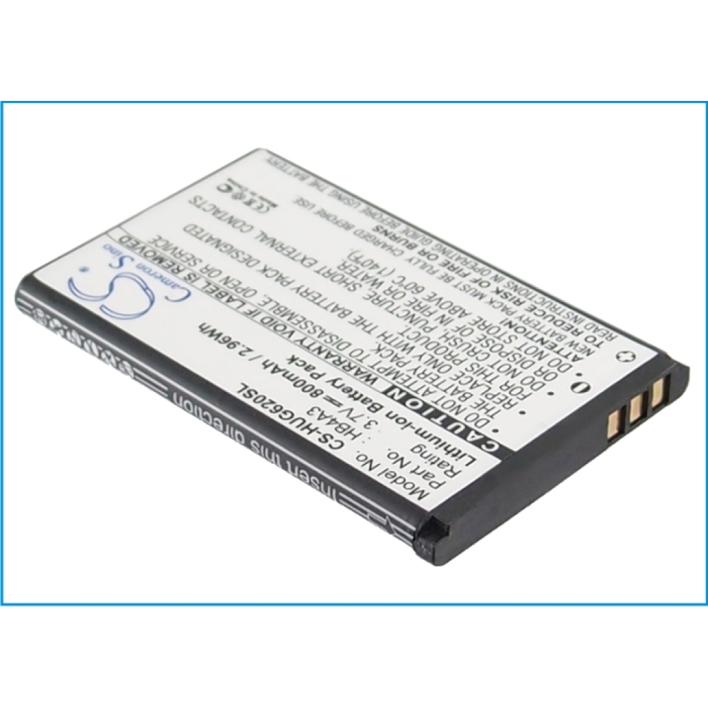 Compatible battery replacement for Huawei  HB4A3M, HB4A3