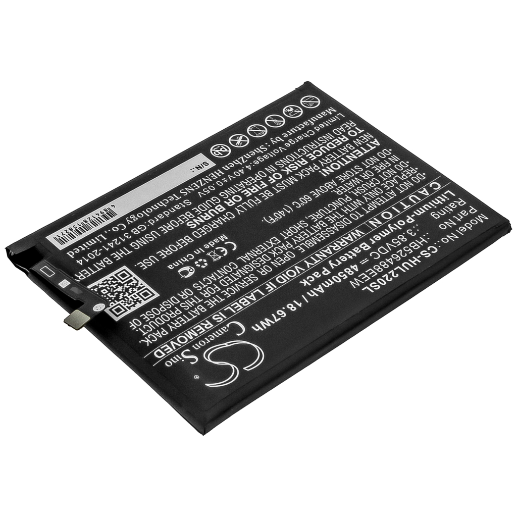 Compatible battery replacement for Huawei HB526488EEW