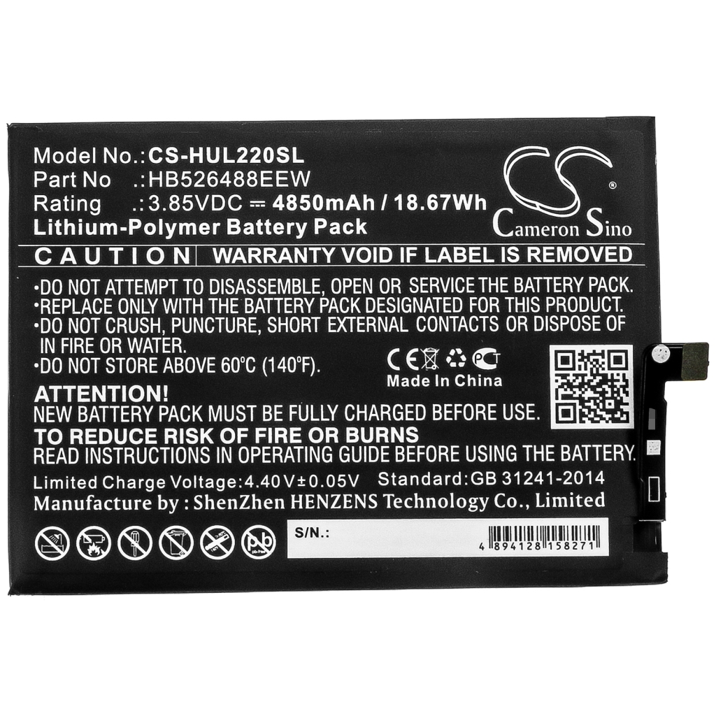 Mobile Phone Battery Huawei CS-HUL220SL