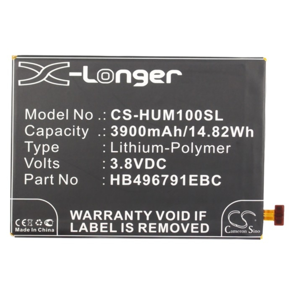 Battery Replaces HB496791EBW