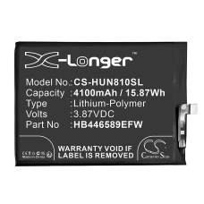 Compatible battery replacement for Huawei HB446589EFW