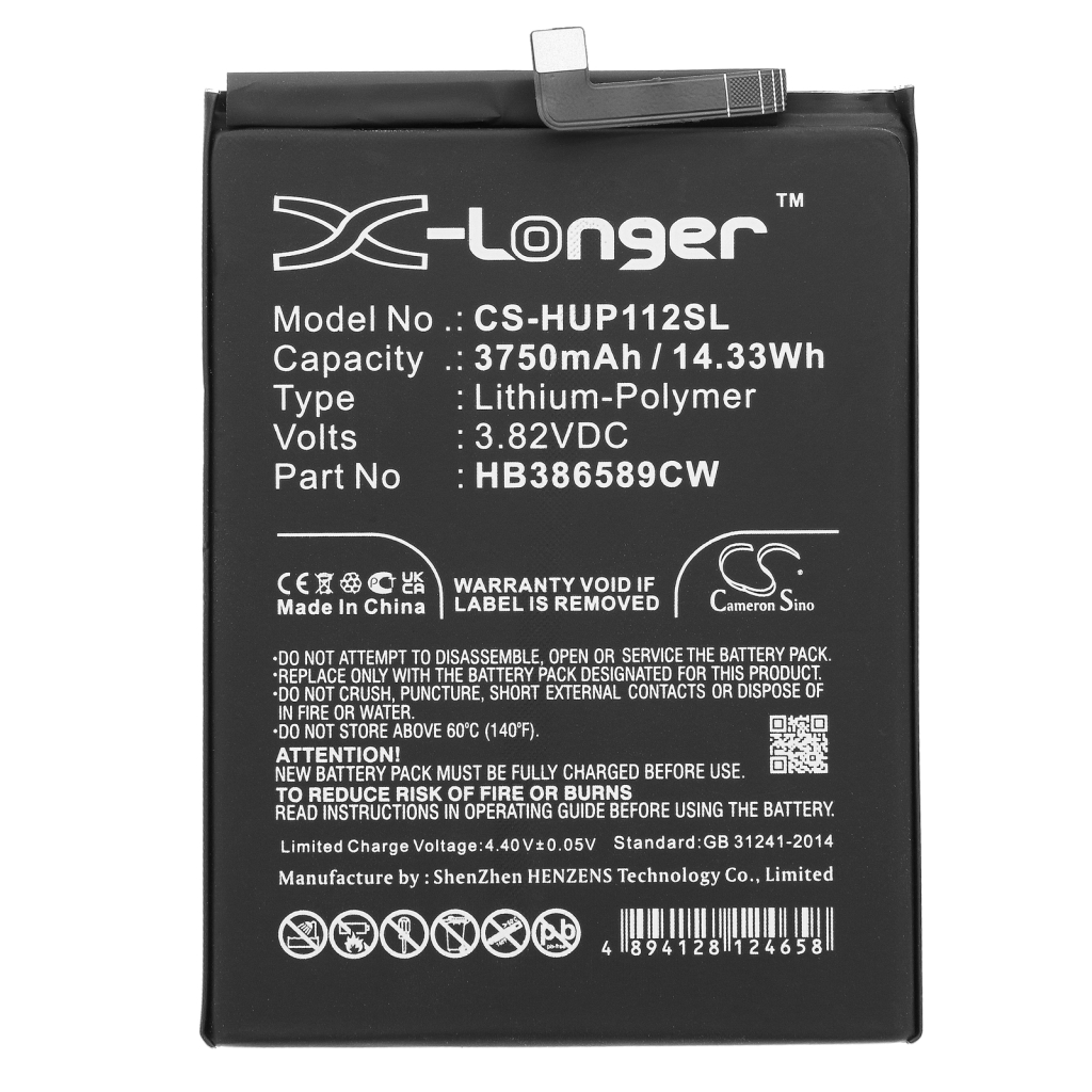 Battery Replaces HB386589CW