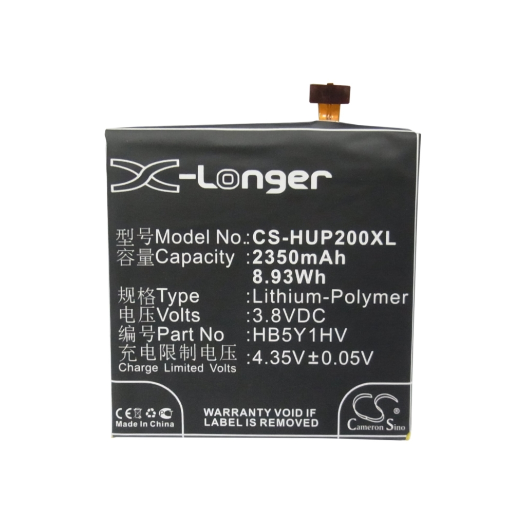 Compatible battery replacement for Huawei  HB5Y1V, HB5Y1HV