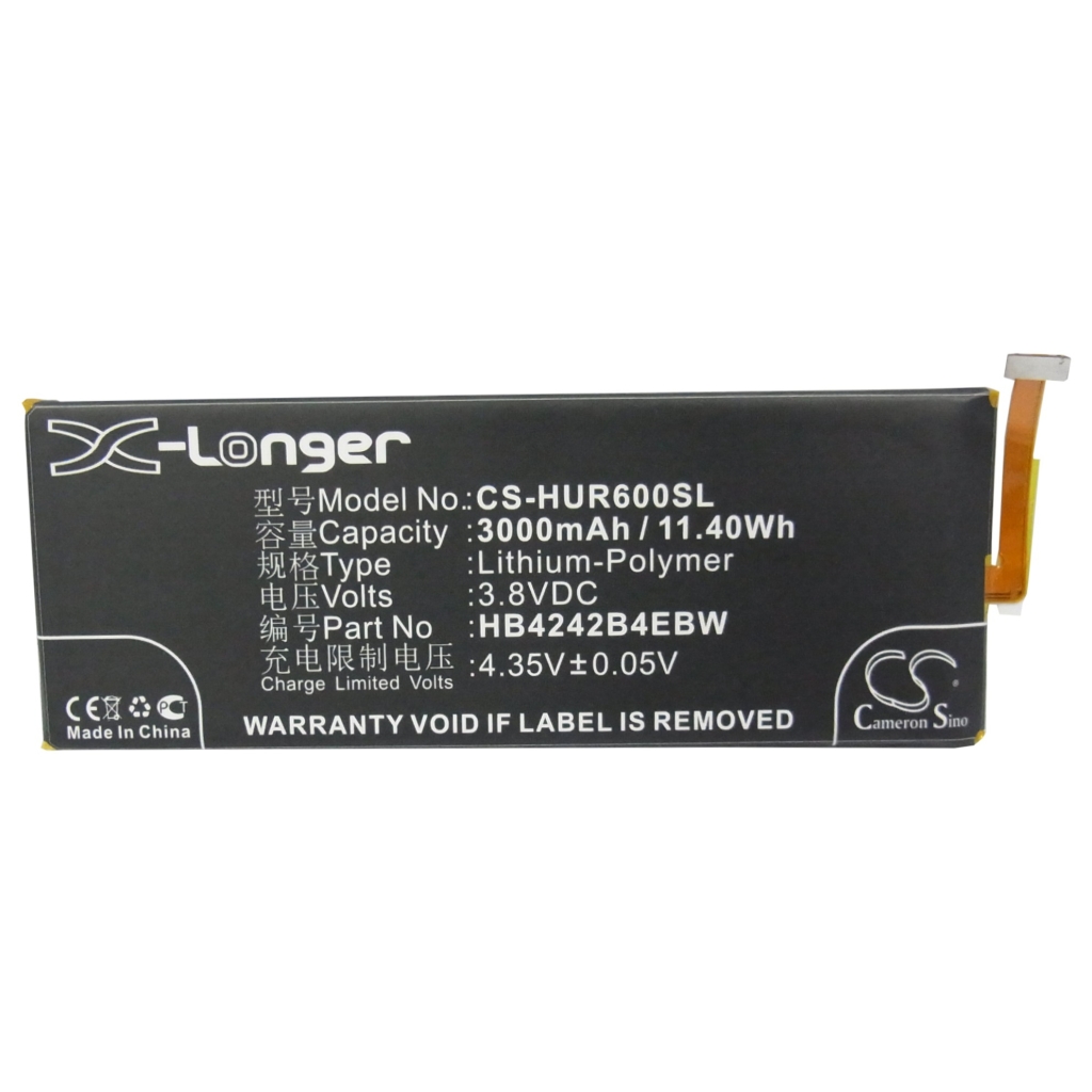 Compatible battery replacement for Huawei  HB4242B4EBW