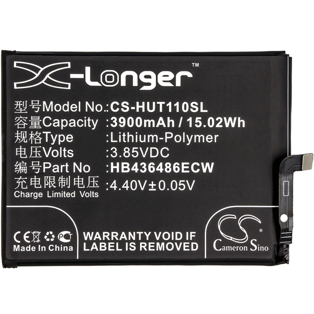 Compatible battery replacement for Huawei  HB436486ECW