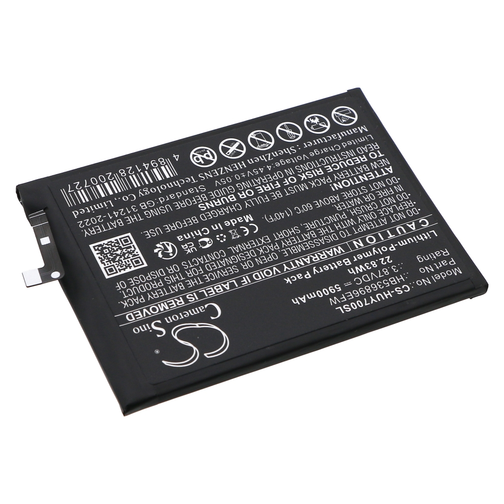 Compatible battery replacement for Huawei HB536896EFW