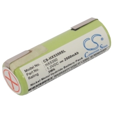 Compatible battery replacement for Braun  233.8008860