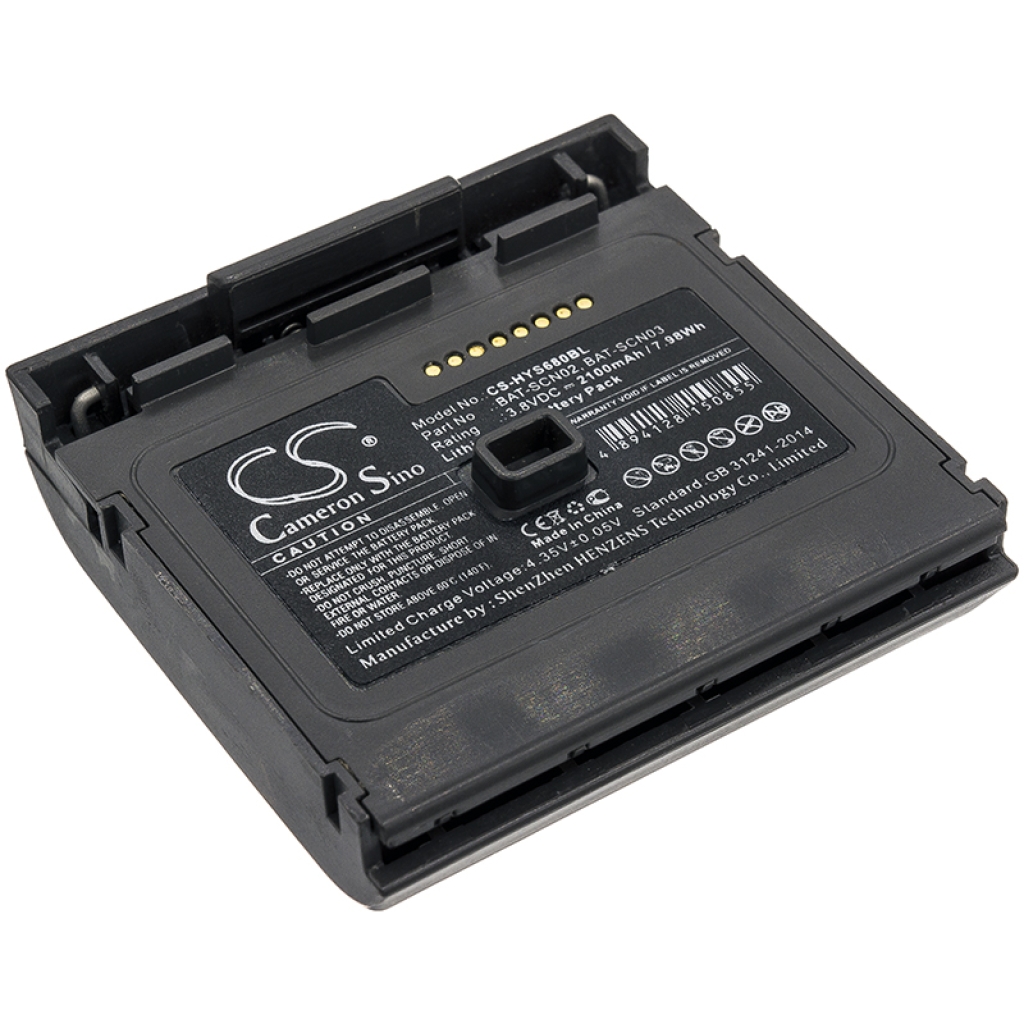 Compatible battery replacement for Honeywell  BAT-SCN02, BAT-SCN03