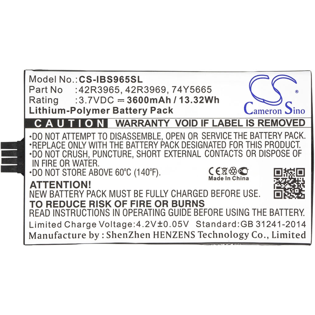 Batteries RAID Controller Battery CS-IBS965SL