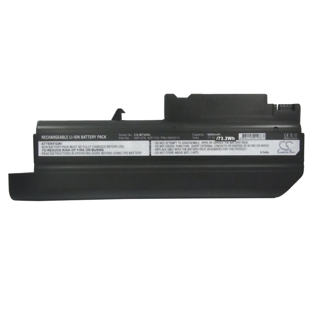 Compatible battery replacement for IBM  ASM 08K8192, FRU 08K8198, 92P1067, 92P1091, ASM 08K8199...