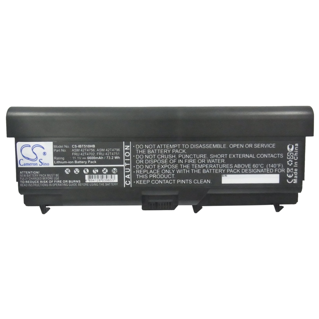 Compatible battery replacement for LENOVO  FRU 42T4712, 42T4735, 42T4799, FRU 42T4793, 57Y4185...