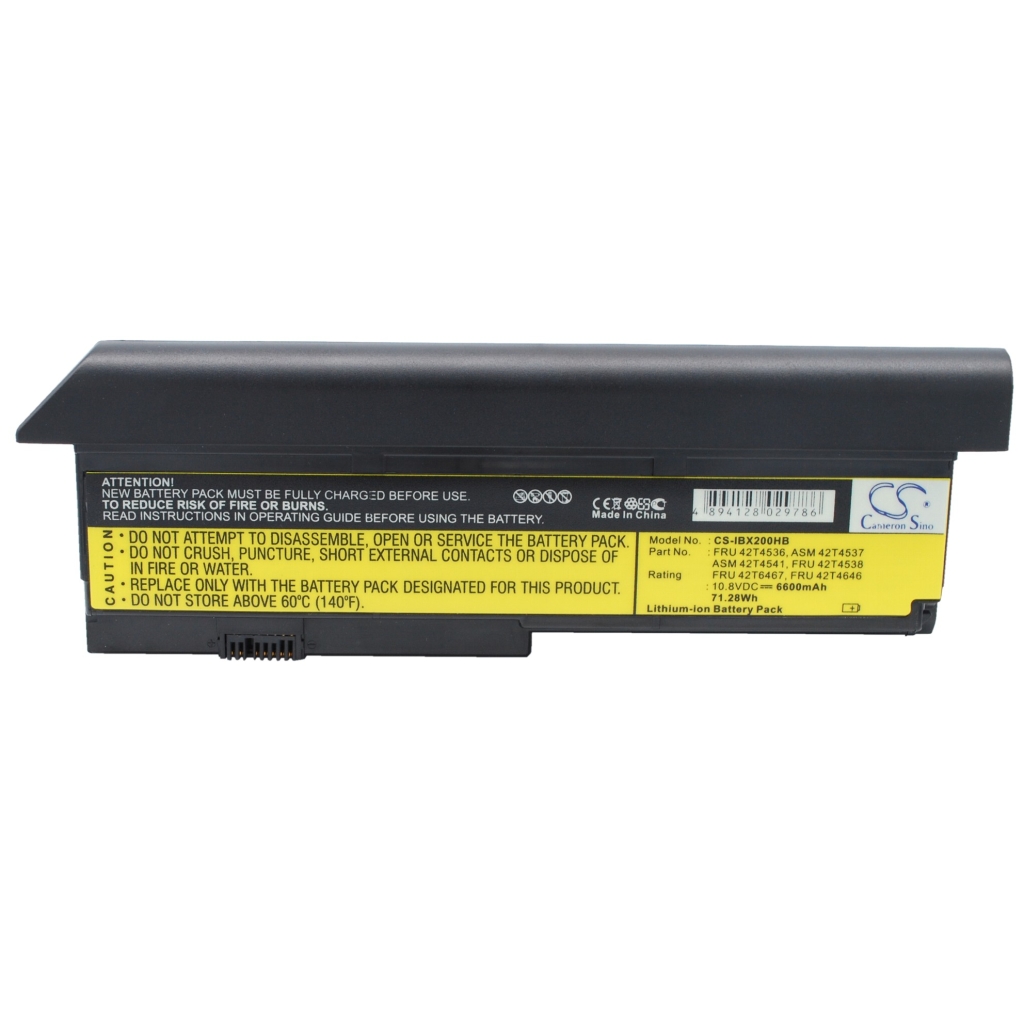 Notebook battery Lenovo ThinkPad X200s 7465