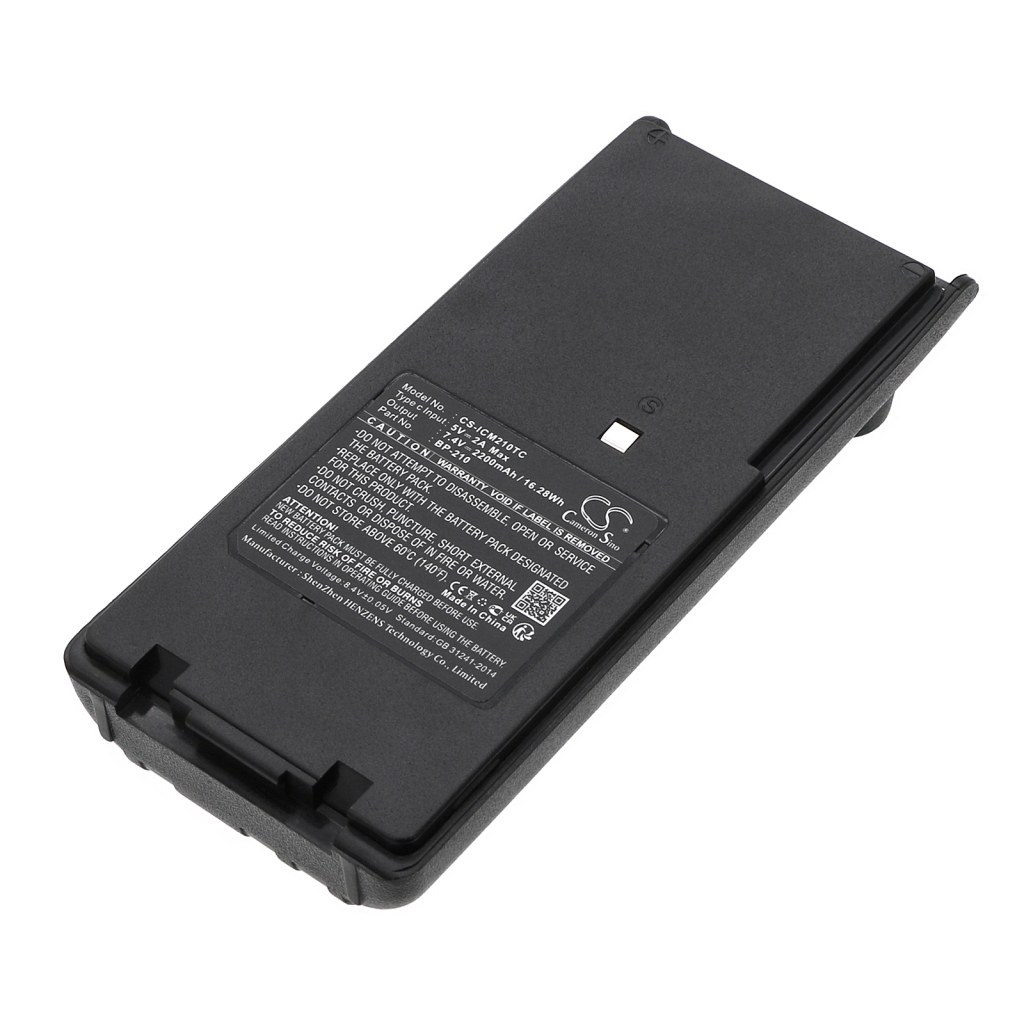 Compatible battery replacement for Icom  BP-222N, BP-209, BP-222, BP-210N, BP-210...