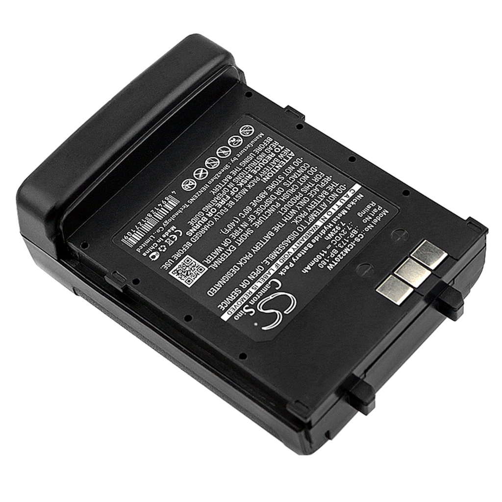 Compatible battery replacement for Icom  BP-180, BP-173, BP-180-H