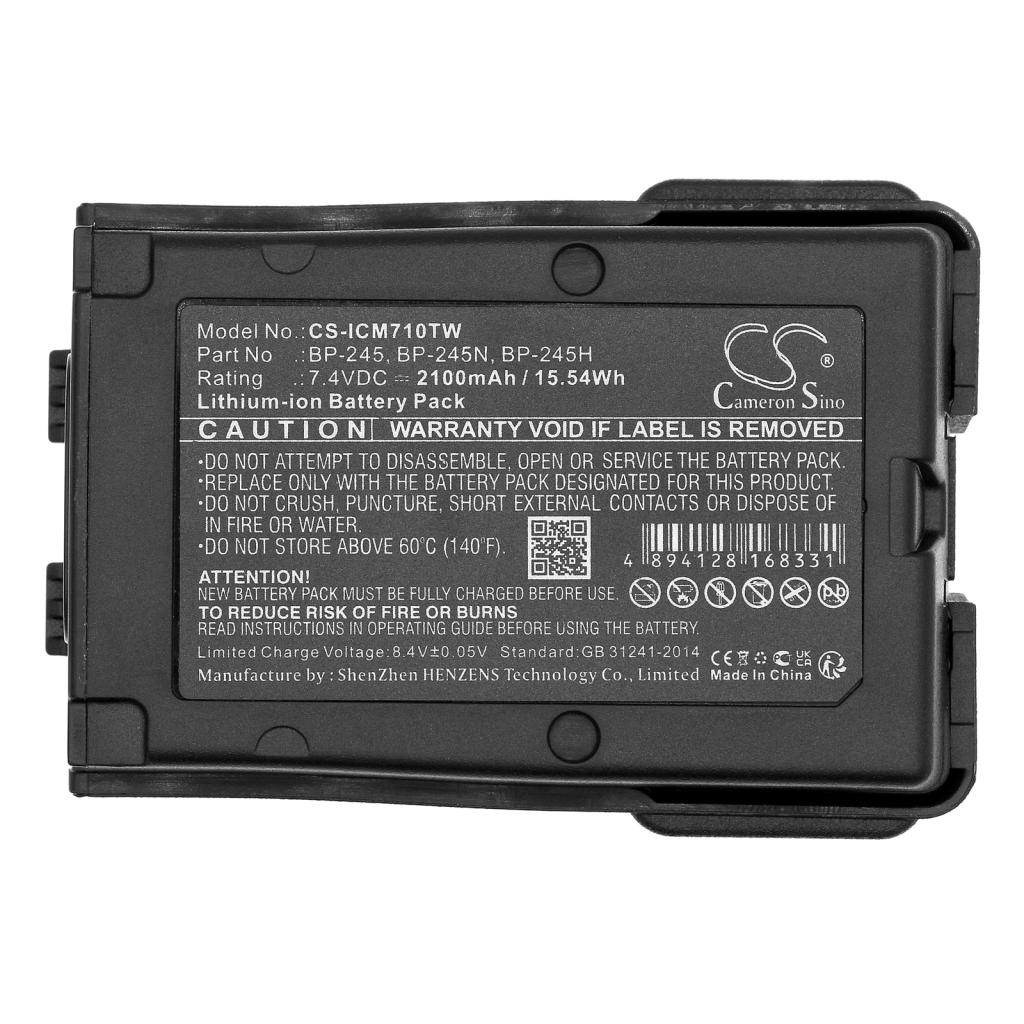 Two-Way Radio Battery Icom CS-ICM710TW