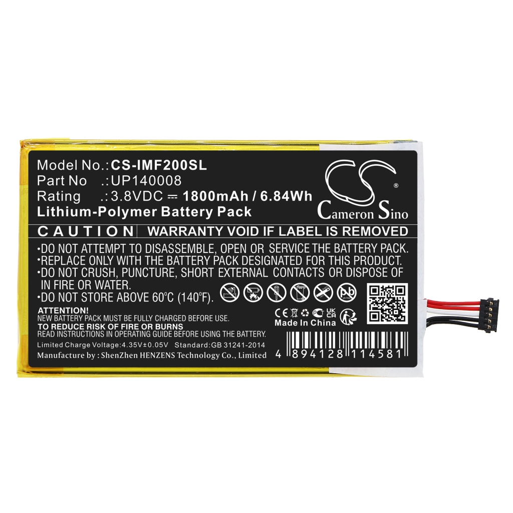 Mobile Phone Battery Infocus CS-IMF200SL