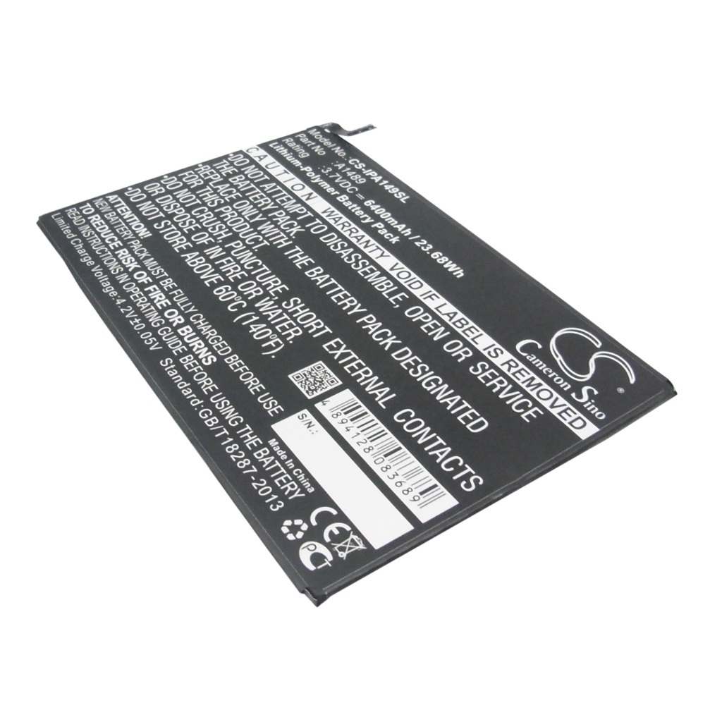 Compatible battery replacement for Apple  A1512, A1489