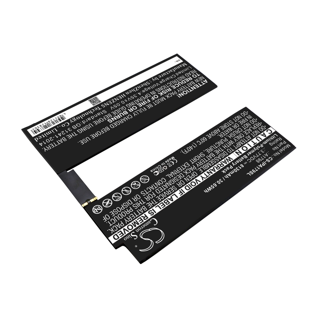 Tablet Battery Apple CS-IPA179SL